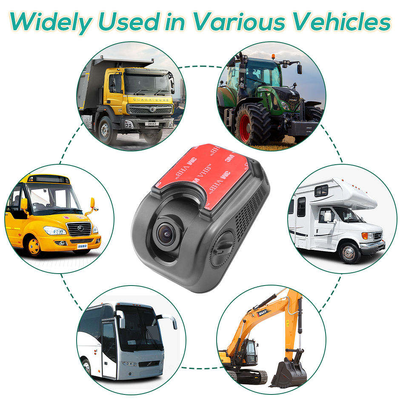 Universal AHD 1080P Waterproof Front Camera, Night Vision Windshield Mount dengan Angle Adjustable untuk Truk & Bus HYMER