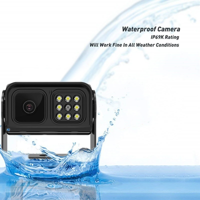 Kamera cadangan Night Vision Starlight dengan IP69K Waterproof 170° Ultra Wide Angle dan Starlight Low-Light Vision untuk truk