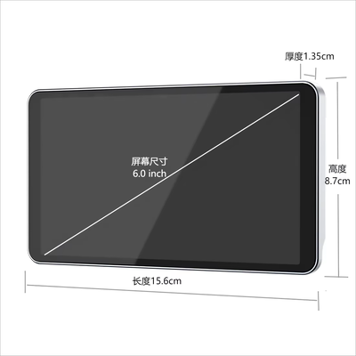Dual Lens Electronic Rearview Mirror Camera dengan AHD 1080P HD, 140° Wide Angle, dan IP67 Waterproof Blind Spot Monitoring System