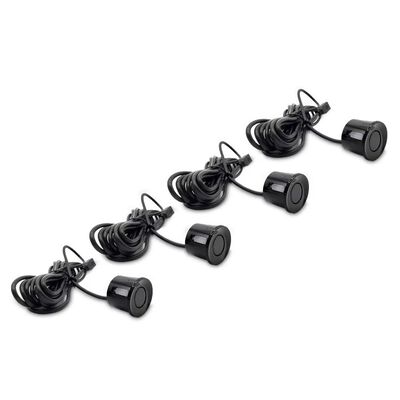4-Sensor IP67 Waterproof Parking Sensor System with 0.3-2M Detection Reverse Radar for Cars and SUVs