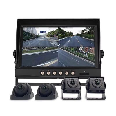 Sistem Kamera Mundur Mobil Berkabel Monitor 10 Inci Kit Kamera Cadangan Tampilan Belakang Penglihatan Malam untuk Truk RV Camper