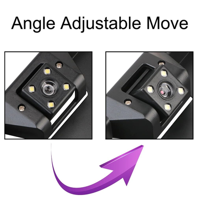Kamera kerangka plat lisensi Eropa UE, Night Vision Car Rear View Backup Reversing Camera untuk mobil Eropa, OEM Tersedia