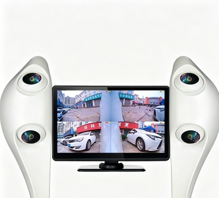 Dual Lens AHD 1080P Car Side View Camera System 7 Inch Monitor RCA Connector Sticker Mount Safety Surveillance Kit untuk Suzuki Swift Hatchback