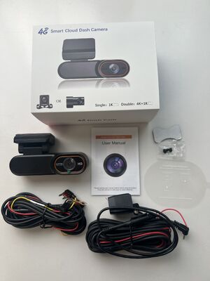4G LTE 2K HD Smart Dash Cam dengan Pelacakan GPS untuk Pemantauan Kendaraan Real-Time