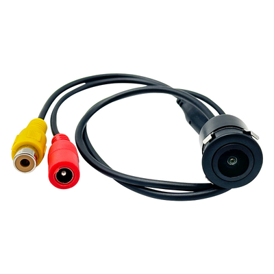 AHD Night Vision Rear View Camera Mini Round Car Camera Universal Backup Camera untuk mobil