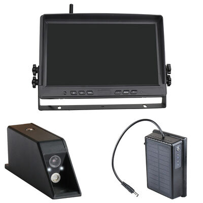 Kit Monitor Kamera Forklift Nirkabel 7 Inci 1080P IP69K Tahan Air Sistem Cadangan Mundur untuk Pemantauan Keamanan Truk Bus Mobil