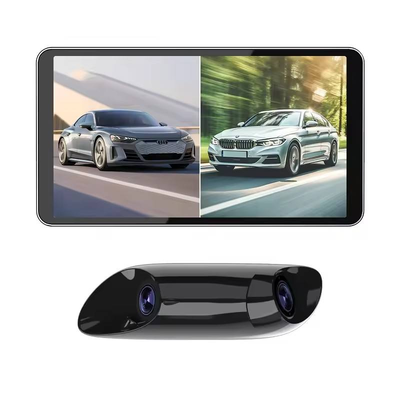Sistem Kamera AHD Lensa Ganda WDR Mobil 720P 1080P Layar Sentuh 6 Inci Pemantauan Titik Buta AI BSD dengan GPS Eksternal